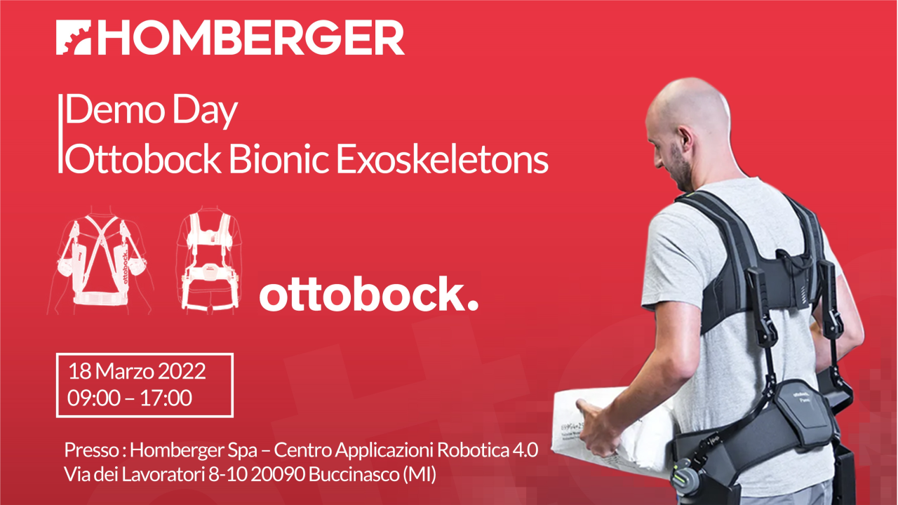 Demo Day Ottobock Bionic Exoskeletons a Milano